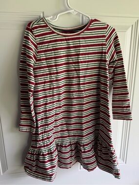 Ruffle butts striped holiday dress 5